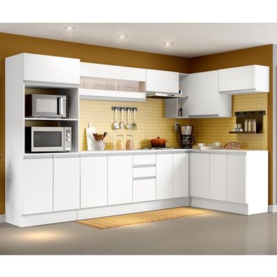 Cozinha Completa Modulada de Canto Smart MDF Madesa