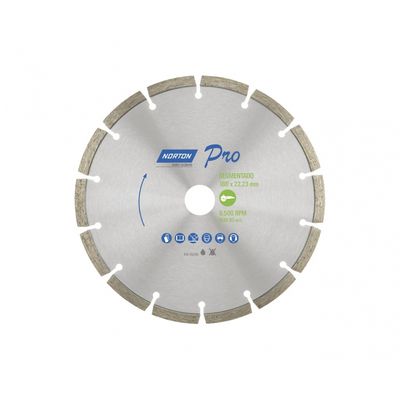Disco Diam Norton Pro Segmentado 07 Blister