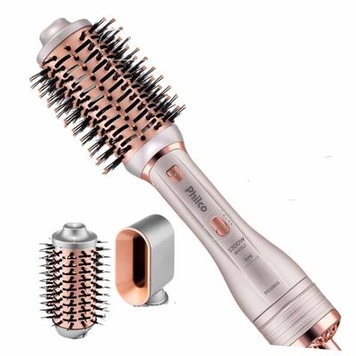 Escova Secadora Philco 3 Acessórios 1300W PES19SG Bivolt