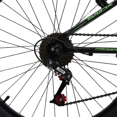 Bicicleta Infantil Aro 24 18marchas Premium Saidx - Preto/ Verde - Tu Preto/ Verde