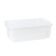 Caixa Plástica Empilhável Com Tampa 24,5l Plasvale - 56x33x19cm (cxlxa) Branco