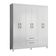Guarda Roupa Roupeiro Panamá 6 Portas 2 Gavetas Produzido em Material Mdp Moval Branco