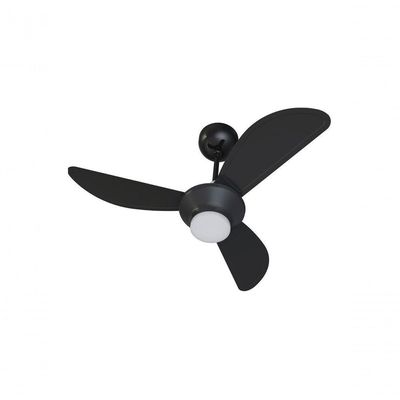 Ventilador De Teto Ventisol Mistral Inverter Led Controle Remoto Bivolt Preto