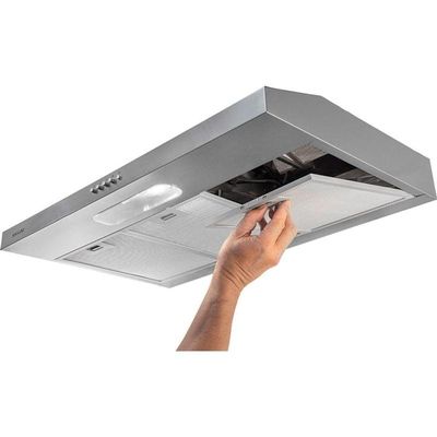 Depurador e Exaustor de Ar Slim 80 cm Inox Suggar 110V