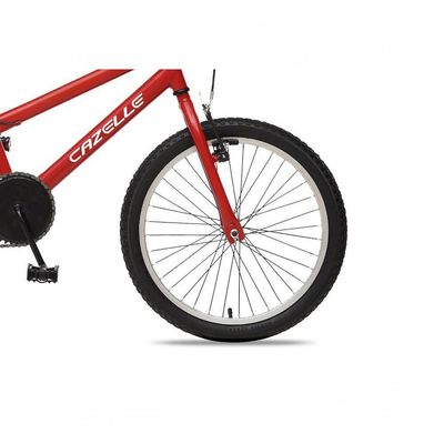Bicicleta Cazelle Aro 20 Sem Marchas Freios V-brake Colli Vermelho