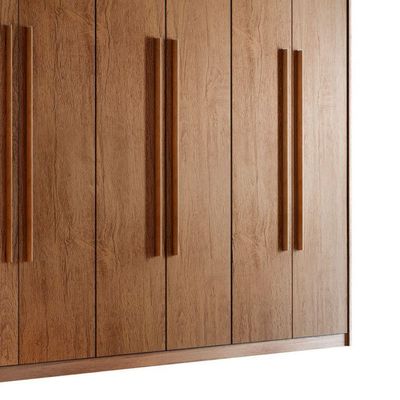 Guarda Roupa Casal Heros 6 Portas E 2 Gavetas Moderna Imbuia