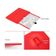 Tela Lupa Amplificadora De Imagem 3D Dobravel Celular Alta Definição Tela - Vermelho