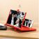 Tela Lupa Amplificadora De Imagem 3D Dobravel Celular Alta Definição Tela - Vermelho