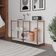 Aparador Industrial Artesania Cobre E Branco 120cm