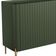 Aparador Buffet Sala De Jantar 4 Portas Brise Pés Industrial Dourado Naim I03 Musgo - Lyam Decor