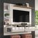 Painel Intense Para Até 55'' Off White - Damasco Off White - Damasco