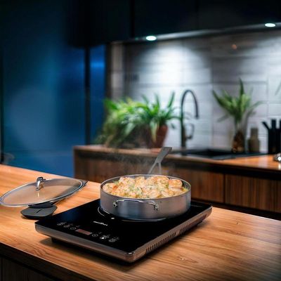 Cooktop de Indução Britânia Portátil Painel Touch BCTE10A 110V