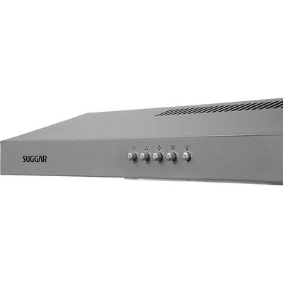 Depurador E Exaustor De Ar Slim 60 Cm Prata Suggar 110V
