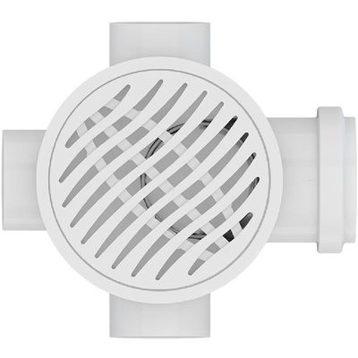 Caixa Sifonada Montada Com Grelha E Porta Grelha 100x100x50mm Com 3 Entradas - 27019803 - Tigre