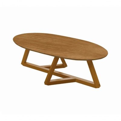 Mesa De Centro Sala De Estar Classic Oval Nature