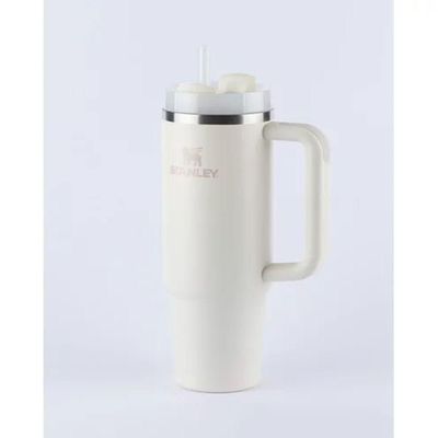 Copo Com Canudo Stanley Quencher 1.18l Cream