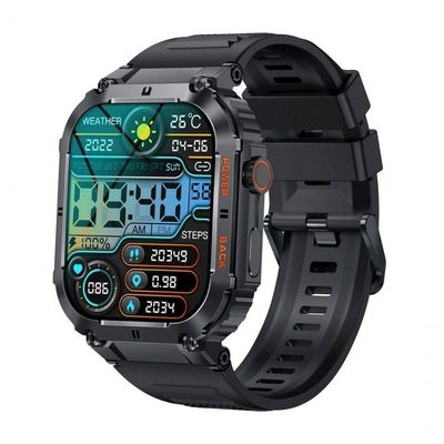 Smartwatch Masculino Smartch 85621 à Prova D'água Preto