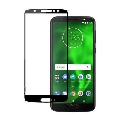 Pelicula De Vidro 3d 4d 5d Para Moto G6 - Preta
