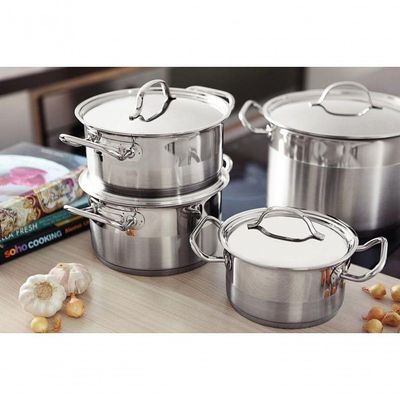 Caçarola Tramontina Professional Rasa Aço Inox 30 Cm