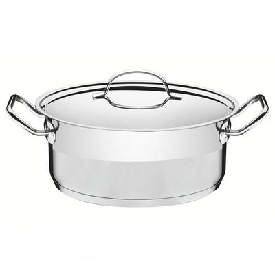 Caçarola Tramontina Professional Rasa Aço Inox 30 Cm