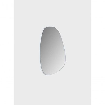 Espelho Para Banheiro Organico 60cm Mdf Branco - On Móveis