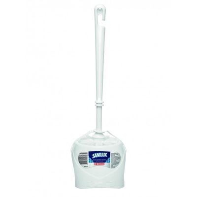 Escova Sanitária Sanilux Com Pote Sortida - 567 - Bettanin Escova Sanitaria Sanilux C-pote Bettanin 000567