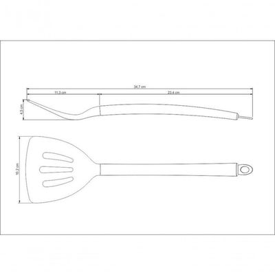 Espátula Tramontina Apreciatta Silicone Cabo Inox Satinado