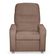 Poltrona Decorativa Do Papai Reclinável Confortável Suede - Lm Decor Cappuccino