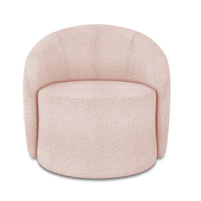 Poltrona Orgânica Kit 2 Lua Bouclê Rosê D03 - D'Rossi