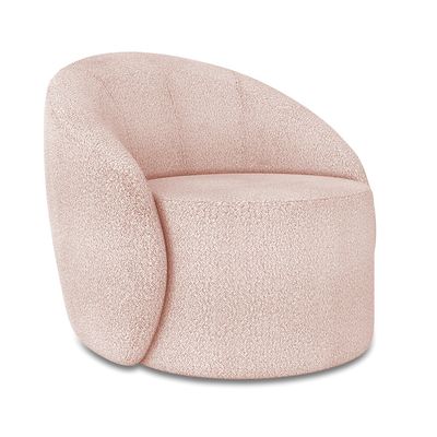 Poltrona Orgânica Kit 2 Lua Bouclê Rosê D03 - D'Rossi