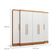 Guarda-Roupa Casal Imperial 6 Portas 6 Gavetas Off White e Freijó