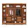 Guarda-Roupa Casal Imperial 6 Portas 6 Gavetas Off White e Freijó