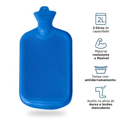Bolsa de Água Quente ThermoMed Dellamed Azul