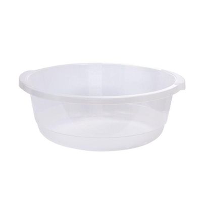 Bacia Plástica Graduada E Resistente Com Capacidade De 19,5l - Plasvale Transparente