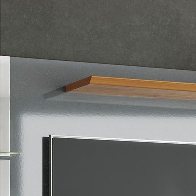Painel Intense Para Até 55'' Cinza Perolizado - Tauari Cinza Perolizado - Tauari