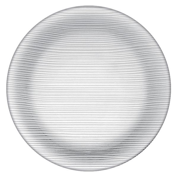 Prato Fundo Nadir Diamante em Vidro 23cm Prato Fundo Nadir Diamante em Vidro 23cm