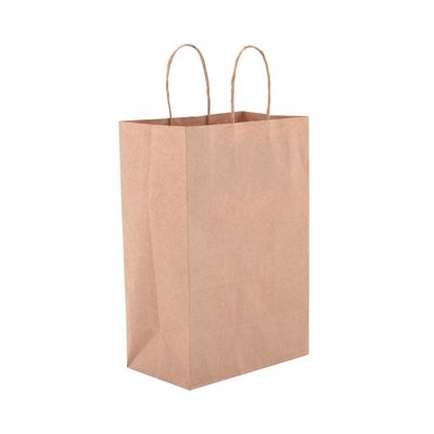 Sacola Kraft Zagarollo 18x10,5x27cm Parda