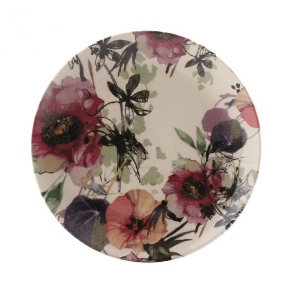 Prato Sobremesa Porto Brasil Coup Angie 20cm Prato Sobremesa Porto Brasil Coup Angie 20cm