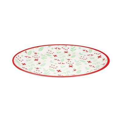 Bandeja Natal Le Melamina Clássico 35X25cm