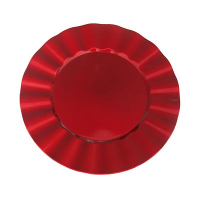 Sousplat de Plástico Le Natal Ball Vermelho 33cm