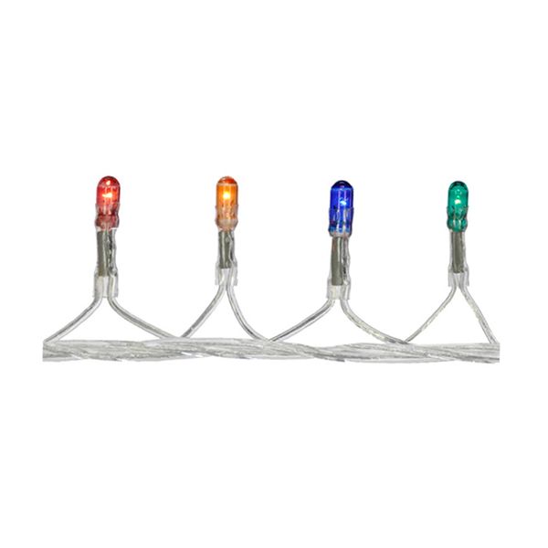 Micro Lâmpada DeA 100 Lâmpadas Coloridas  8 Funções com Fio Pvc 220V 4m