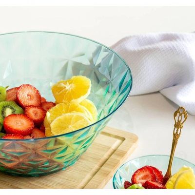 Bowl Cristal 3 Litros Plasvale Azul