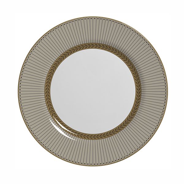 Prato Raso Alleanza Celebrate Fendi Redondo Cinza 28,5cm Prato Raso Alleanza Celebrate Fendi Redondo Cinza 28,5cm