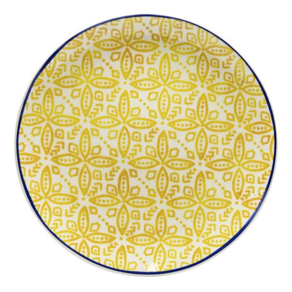 Prato Raso Le Zâmbia Amarelo 26cm Prato Raso Le Zâmbia Amarelo 26cm