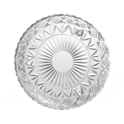 Prato de Cristal com Pé Lyor Dublin Transparente 18cm