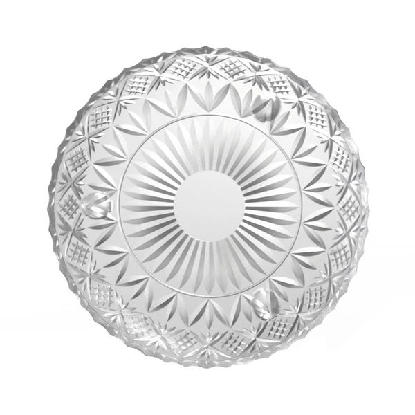 Prato de Cristal com Pé Lyor Dublin Transparente 18cm