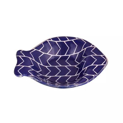 Conjunto de Petisqueiras em Vidro Le Casa Solar Peixe com 3 Peças Colorido