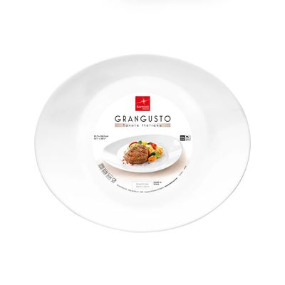 Prato para Carne Bormioli Grangusto Branco 31,7cm