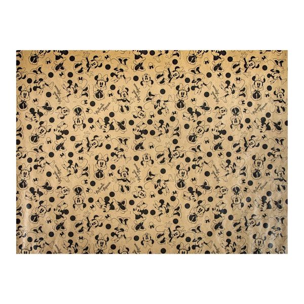 Papel de Presente Cromus Mickey e Minnie Kraft 70cmx100cm - Item Sortido Papel de Presente Cromus Mickey e Minnie Kraft 70cmx100cm - Item Sortido