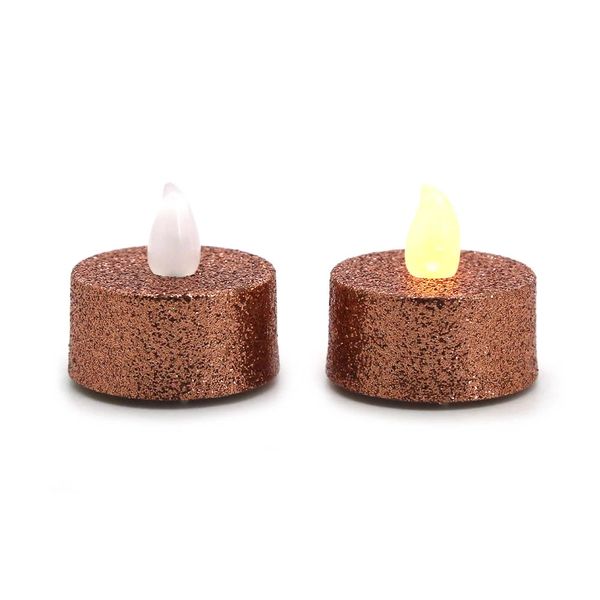 Vela Led Tealight Le Glitter com 2 Unidades - Item Sortido